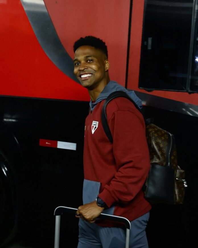 wendell indo viajar com o time pro jogo contra o cruzeiro