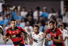 Peixe vence o Sport com Neymar decisivo e deixa zona de rebaixamento