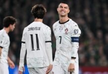 Com expulsão de Cristiano Ronaldo, Irlanda supera Portugal nas Eliminatórias.