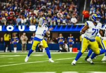 Rams chegam à nona vitória seguida após passeio sobre os Buccaneers.