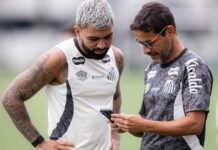 Santos não terá Neymar e Gabigol para a partida contra o Athletico-PR