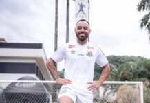 Santos anuncia a contratação do atacante Moisés, ex-Fortaleza