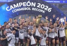 Lanús vence o Flamengo de virada na prorrogação e conquista o título da Recopa Sul-Americana