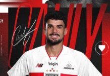 São Paulo anuncia a contratação do meia-atacante Cauly, ex-Bahia