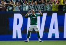 Na estreia de John Arias, Palmeiras goleia o Capivariano e avança à semifinal do Paulistão