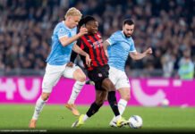 Milan é derrotado pela Lazio e perde a chance de encurtar a distância para a liderança do Campeonato Italiano