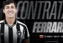 Botafogo anuncia a contratação do zagueiro Ferraresi, ex-São Paulo