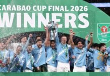 Com herói improvável, Manchester City bate o Arsenal e conquista o título da Copa da Liga Inglesa