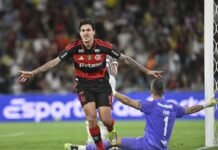 Pedro dá show, Flamengo vence o Fluminense e assume a vice-liderança do Brasileirão