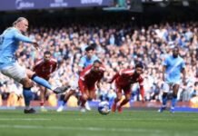 Com hat-trick de Haaland, Manchester City goleia o Liverpool e avança na Copa da Inglaterra