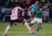 Palmeiras é derrotado pelo Cerro Porteño e perde a liderança do Grupo F da Libertadores