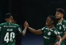 Com show de Flaco e Arias, Palmeiras goleia o Junior Barranquilla e avança as oitavas da Libertadores
