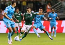Com gol anulado no fim , Palmeiras e Santos empatam em clássico movimentado pelo Brasileirão