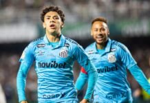 Santos vence o Coritiba no Couto Pereira e avança às oitavas de final da Copa do Brasil