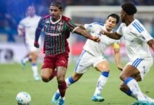 Cruzeiro e Fluminense empatam em jogo movimentado pelo Brasileirão