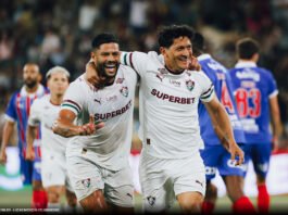 Hulk marca o primeiro, e na reestreia de Thiago Silva, Fluminense vence o Bahia em amistoso