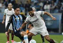 Com gol de estreante, Grêmio busca empate no fim contra o Fluminense pelo Brasileirão