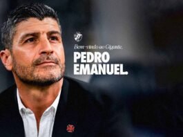 Vasco anuncia a contratação do técnico português Pedro Emanuel