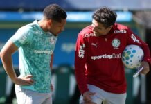 Palmeiras tem retornos de Carlos Miguel e Vitor Roque em treinos