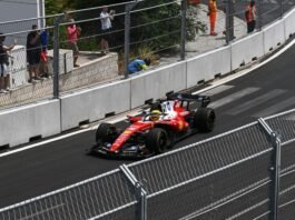 Hamilton e Leclerc testam Ferrari em nova pista do GP da Espanha da F1
