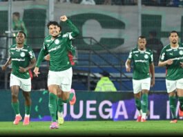 Gustavo Gómez salva, Palmeiras vence o Cerro Porteño e vai às quartas da Libertadores