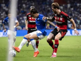 Cruzeiro e Flamengo empatam em jogo agitado e deixam tudo em aberto nas oitavas da Libertadores