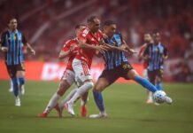 Internacional e Grêmio empatam sem gols em jogo tenso pela quartas da Copa do Brasil