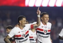 São Paulo vence o Bragantino, encerra o jejum e se afasta do Z-4 no Brasileirão