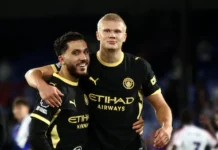 Haaland e Cherki brilham, Manchester City goleia o Crystal Palace e assume a liderança da Premier League