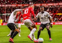 Internacional e Atlético-MG empatam sem gols em jogo morno pelo Brasileirão