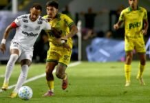 Com um a mais, Santos fica no empate com o Mirassol e segue próximo ao Z-4 no Brasileirão