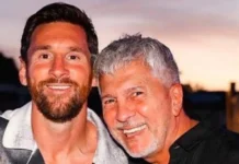 Messi faz desabafo após a morte do pai: “Você foi embora cedo demais”