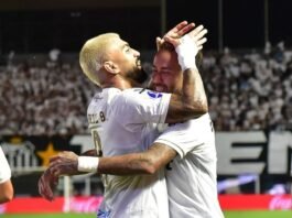 Com brilho de Neymar e Gabriel Barbosa, Santos vence o Macará de virada e abre vantagem na Sul-Americana