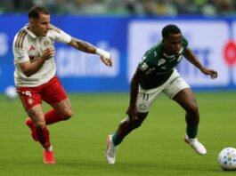 Palmeiras fica no empate com o Internacional e desperdiça a chance de ampliar a vantagem na liderança do Brasileirão