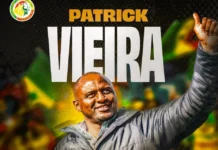 Patrick Vieira é anunciado como novo técnico da seleção de Senegal