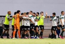 Com gol no fim, Coritiba vence o Remo e se aproxima do G-5 no Brasileirão
