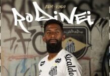 Santos oficializa a contratação do lateral-direito Rodinei
